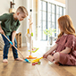 Sweep, Scrub, and Shine Cleaning Set Image