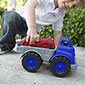 Green Toys Flatbed with Red Race Car Image